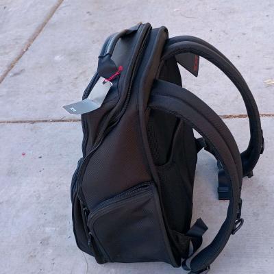 TUMI Alpha 3 Black Compact Laptop Brief Pack - Thumbnail 2