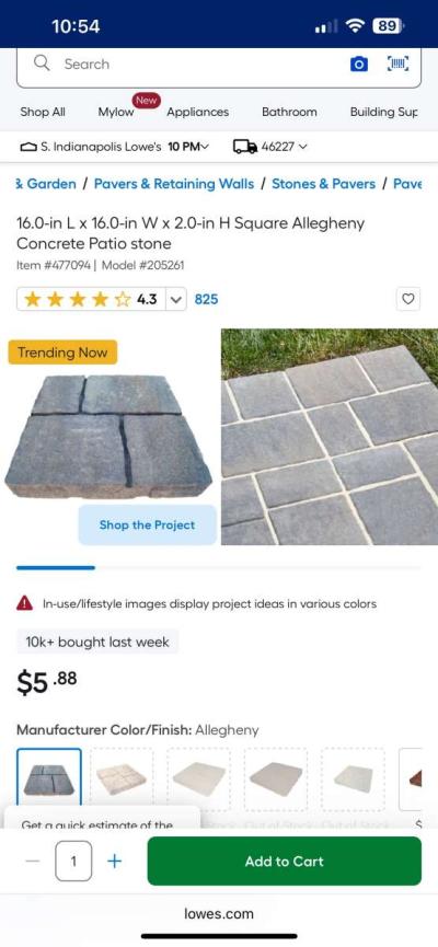 patio pavers - Thumbnail 2