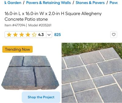 patio pavers