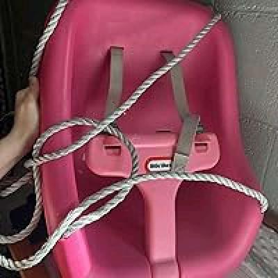 Little Tikes Pink Swing - Thumbnail 6
