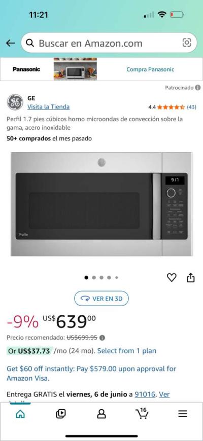 Brand new microwave oven - Thumbnail 3
