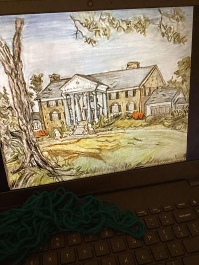 Original Graceland Mansion Of Elvis GG - Thumbnail 4