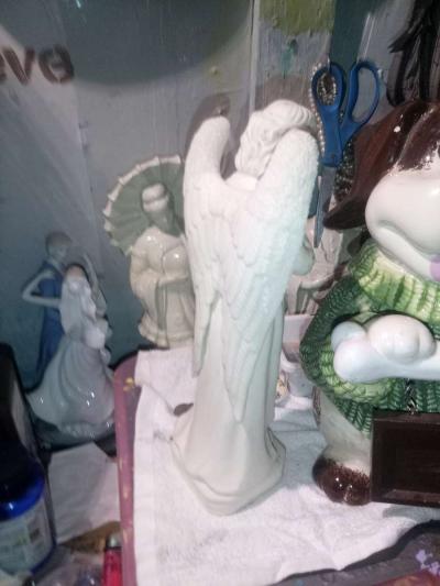 12in ceramic angel - Thumbnail 4