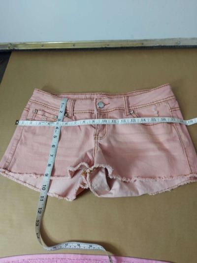 RUE 21 Mauve Jean Short Size 9 - Thumbnail 3