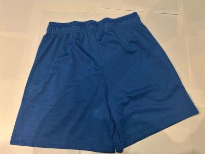 Blue LA mesh Shorts For Men - Thumbnail 2