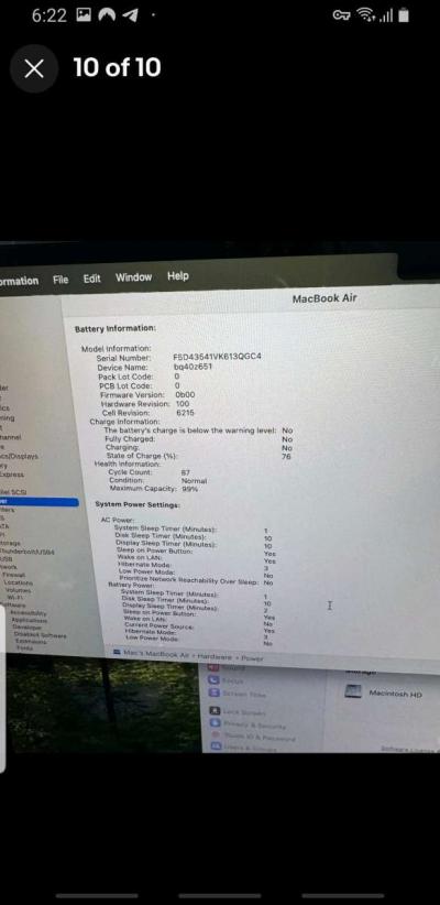 Macbook Air 13 M3 Excellent condition - Thumbnail 6
