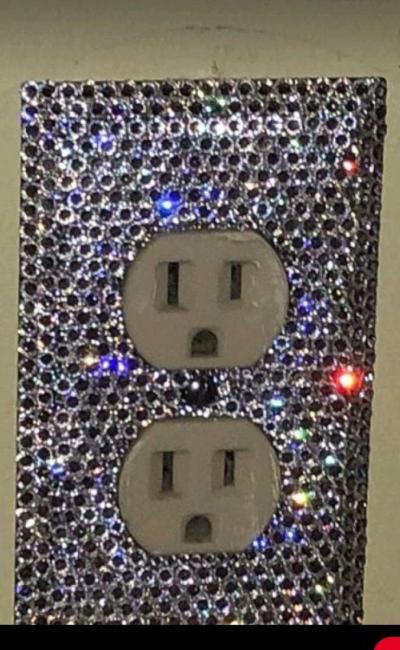 hand embellished rhinestoned shoes and accessories - Thumbnail 4