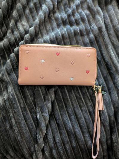 brand new pink wristlet wallet - Thumbnail 1