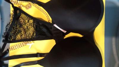 Black Bra and Lace Thongs - Thumbnail 2