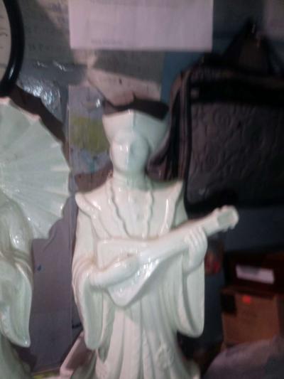 porcelain antique emperor and empress - Thumbnail 6