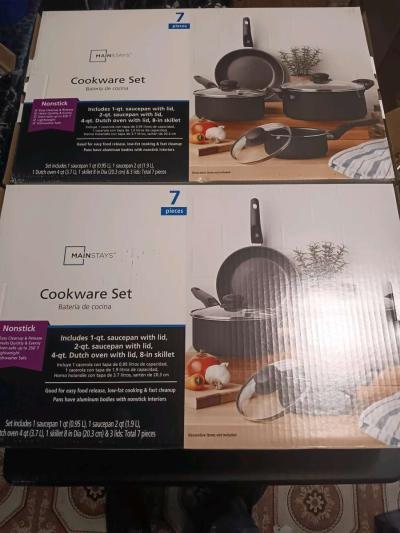 MAINSTAY 7PC COOKWEAR   EACH - Thumbnail 1