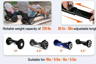 2 VEVOR Hoverboard Seat Attachment in box - Thumbnail 6