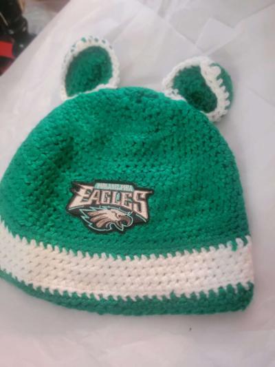 Eagles  Crochet Cat Hat - Thumbnail 2