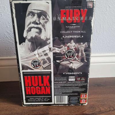WWE Fury Unmatched Hulk Hogan collectible Platinum - Thumbnail 3