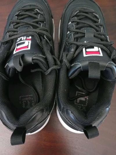 FILA Shoes Womens Sneaker size 8 Low Top Leather Lace Up Ath - Thumbnail 3