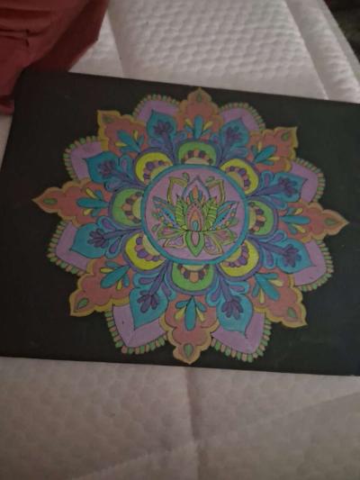 dot mandala painting - Thumbnail 3
