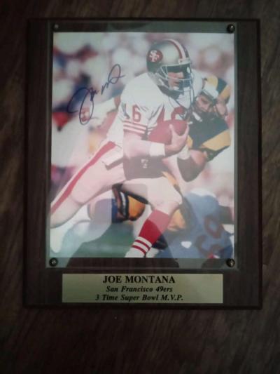 Joe Montana Autograph - Thumbnail 4