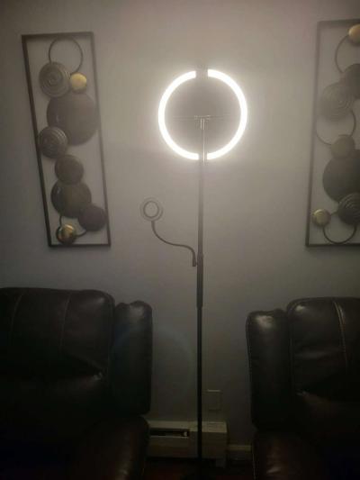 Remote Controlled LED Floor Lamp with Flexible Arm - Thumbnail 6