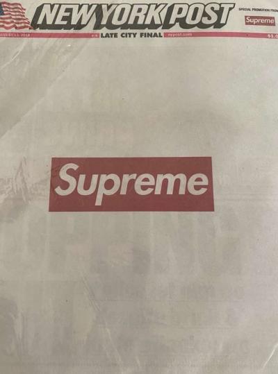 Limited Edition Newyork post Supreme newspaper - Thumbnail 1