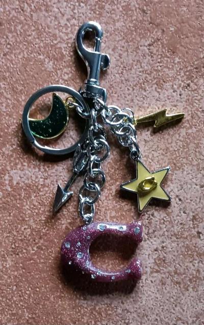 coach keychain bag charm - Thumbnail 1