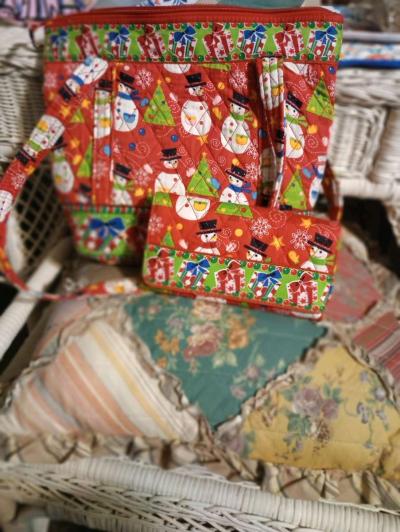 Fun holiday purse with matching wallet - Thumbnail 3