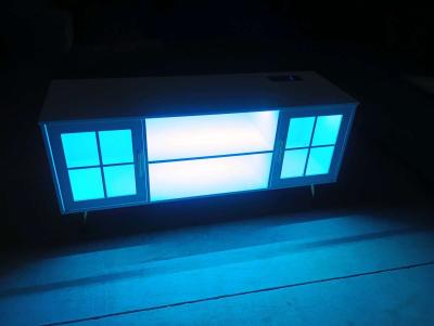 Modern LED TV Stand with Storage Entertainment Center Cabine - Thumbnail 3