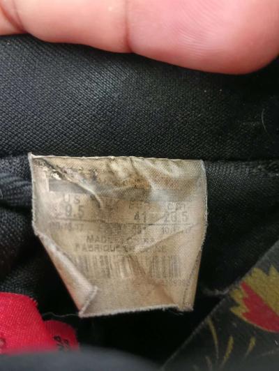 Nike Air Force 1 07 LE Russian Floral Black Red shoes - Thumbnail 4