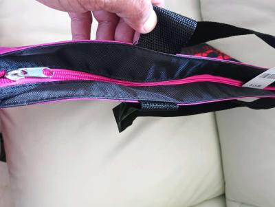 Pink and Black Savanna Scene Tote Bag - Thumbnail 5