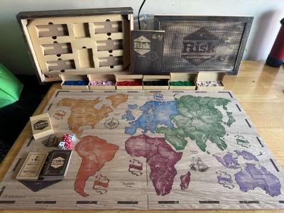 Risk Board Game 2017 Rustic Wood Series - Thumbnail 2