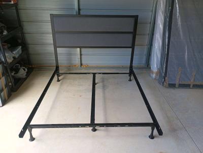 Metal Queen Size Bedframe With Box Spring - Thumbnail 6