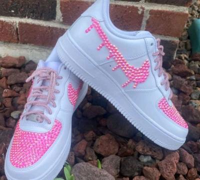 hand embellished rhinestoned shoes and accessories - Thumbnail 5