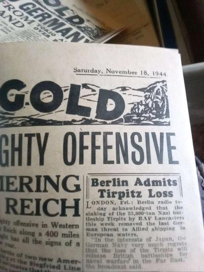 old newspapers old calenders - Thumbnail 2