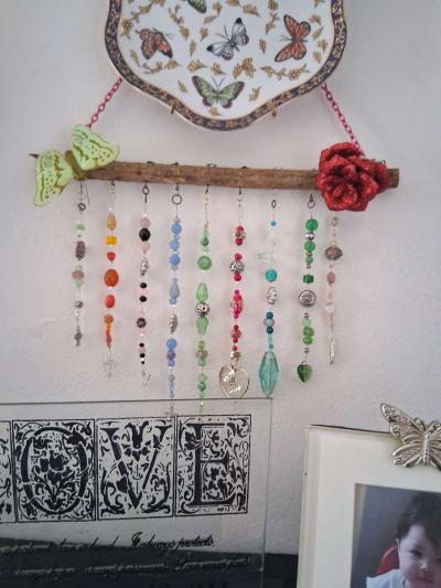 Handmade Beaded Window Art - Thumbnail 5