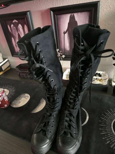 knee high converse - Thumbnail 2