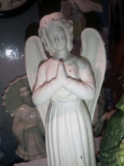 12in ceramic angel