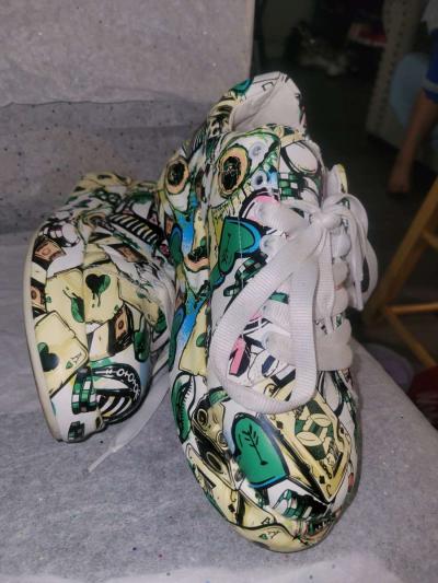 Green design Sneaker - Thumbnail 5