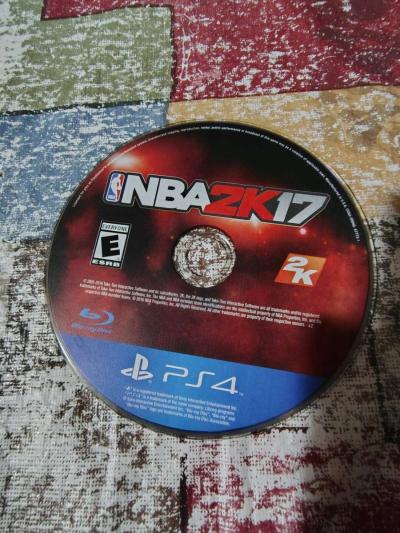 NBA 2k17 PS4 Disk and case like new Paul George smoke free h - Thumbnail 5