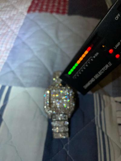 VVS Moissanite Cartier Watch - Thumbnail 6