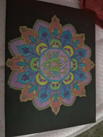 dot mandala painting - Thumbnail 2