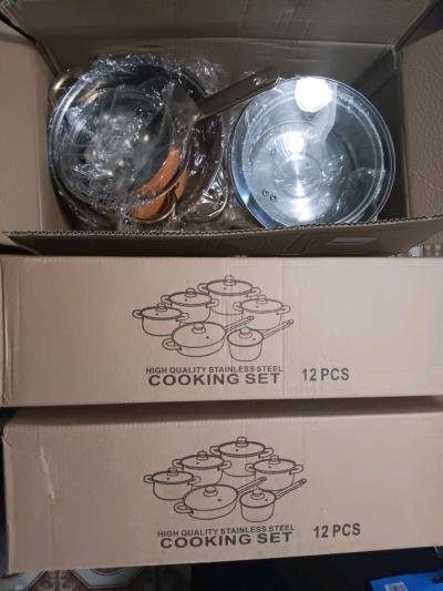 12PC HIGH QUALITY POT SET   EACH - Thumbnail 1