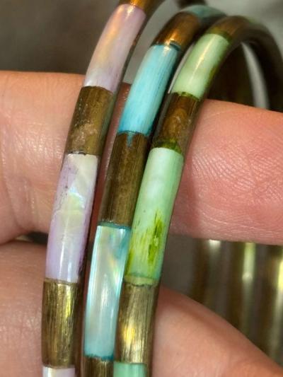 Vintage Brass Bangles - Thumbnail 3