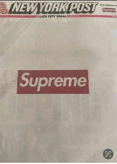 Limited Edition Supreme newspaper - Thumbnail 1