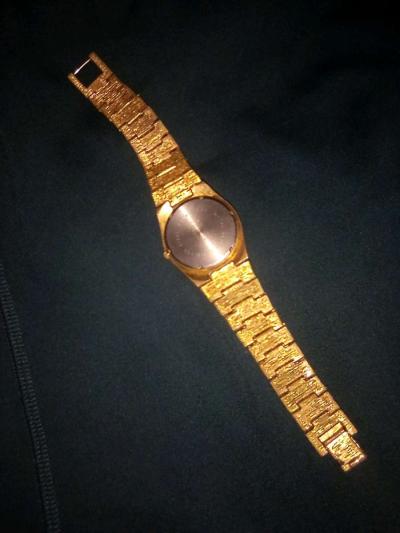 Waltham ladies gold nugget watch - Thumbnail 2