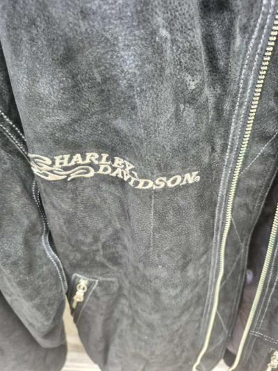 Harley Davidson Suede Jacket - Thumbnail 3