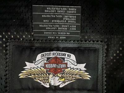 Harley Davidson Leather Jacket - Thumbnail 4