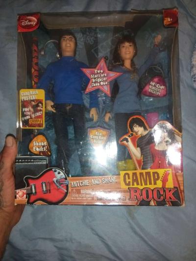camp Rock 22 piece set mission chain Barbie dolls