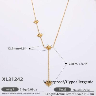 Yshape elegant necklace - Thumbnail 5