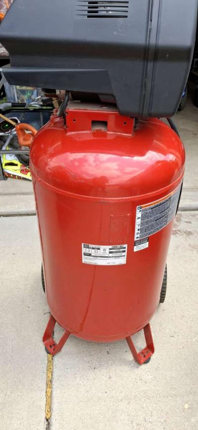 craftsman 33gallon 150 psi air compressor like new - Thumbnail 3