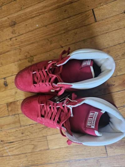 Converse Weapons Res and White High Top Sneakers - Thumbnail 2