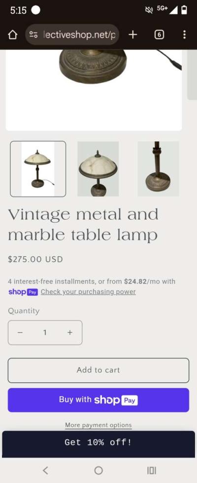 table lamp - Thumbnail 1